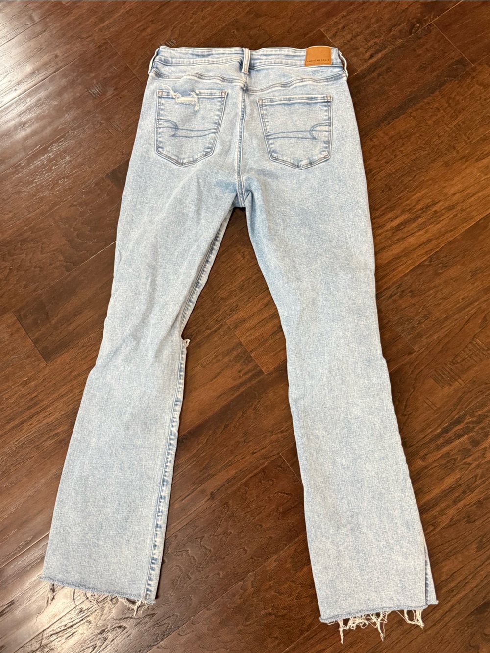 NEW American Eagle High Rise Skinny Kick Jeans size 8 - Picture 2 of 6